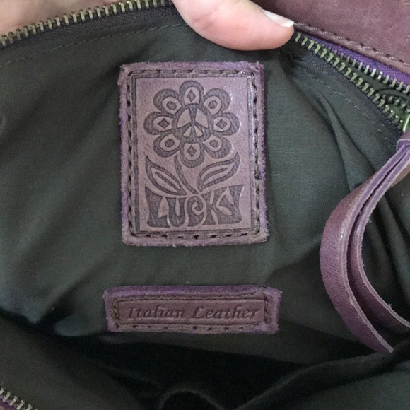 Lucky Brand Purple Shoulder Bag Purse - Picture 4 of 8